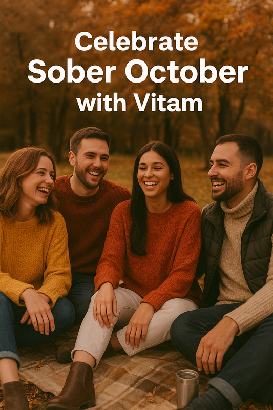 Celebrate Sober October with Vitam: Wellness, Connection, and a THC Drink You’ll Love
